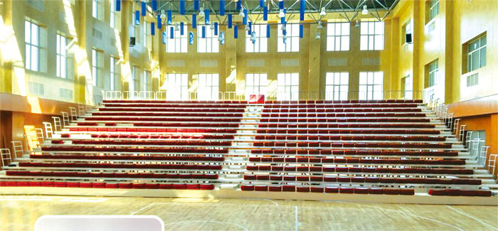 HKCG-KTY-C 前置式软包活动看台